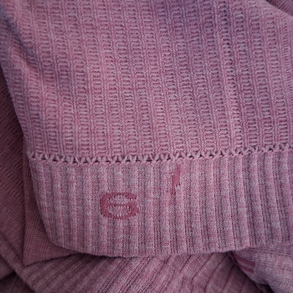 lululemon Ebb To Street Tank In Fague Ribbed Size 6 - Picture 5 of 11